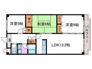 ヴェルジュール桂川の物件間取画像